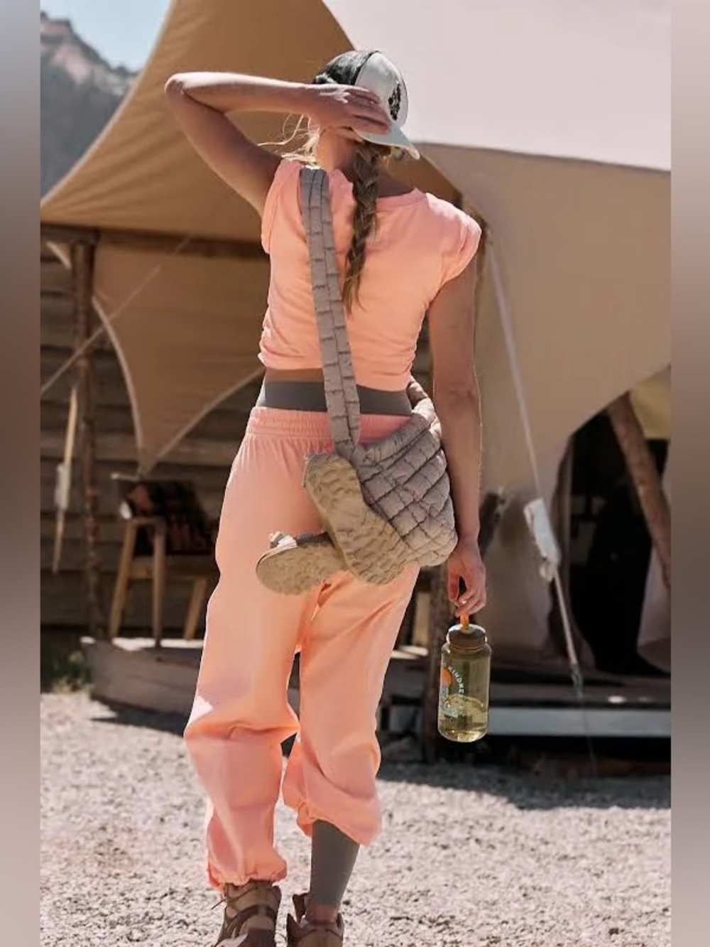 NWT FREE PEOPLE MOVEMENT Hot Shot Crossover Set | Fruit Punch MSRP $98 CURRENT - Picture 3 of 6